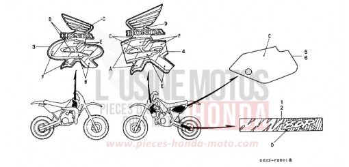 MARQUE (CR80RM) CR80RM de 1991